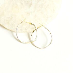 Twist Hoops Earrings